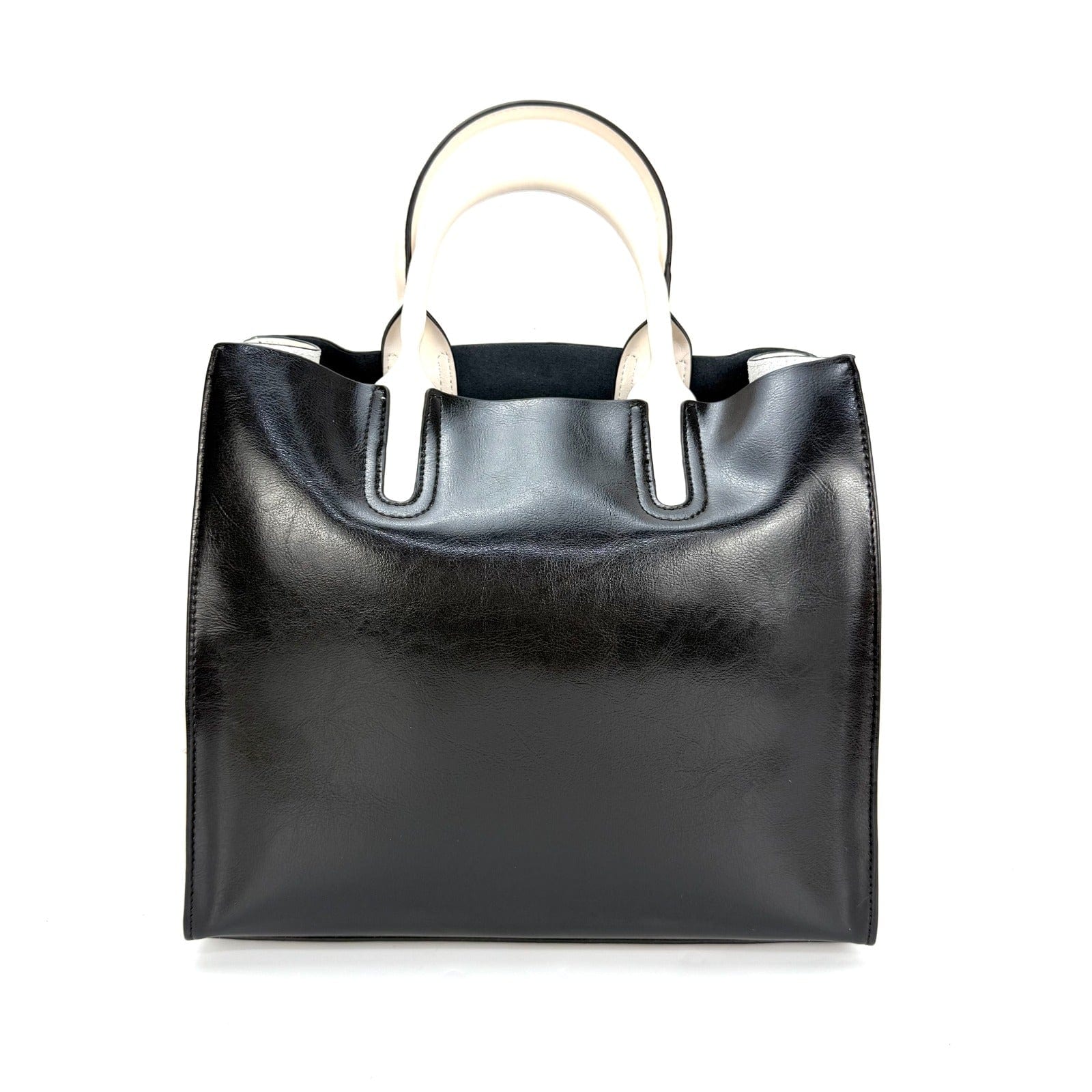 Anastasia Boutique Bags Black and off white tote bag case study
