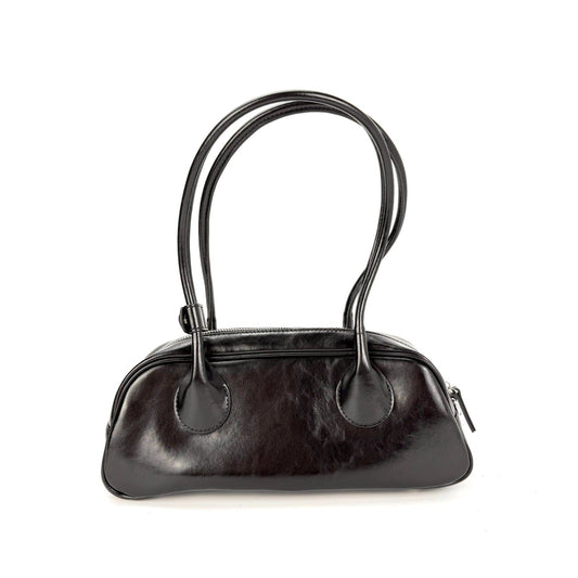 Anastasia Boutique Bags Black narrow shoulder bag case study