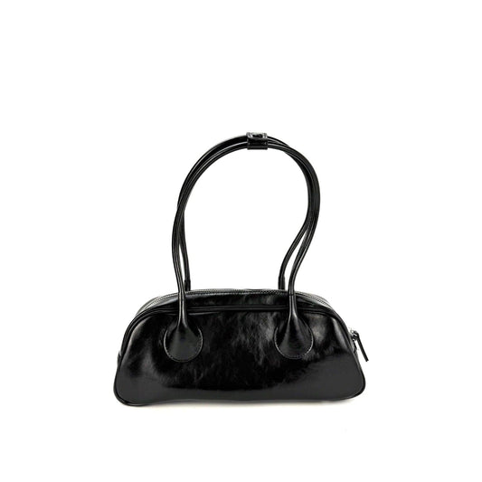Anastasia Boutique Bags Black narrow shoulder bag case study
