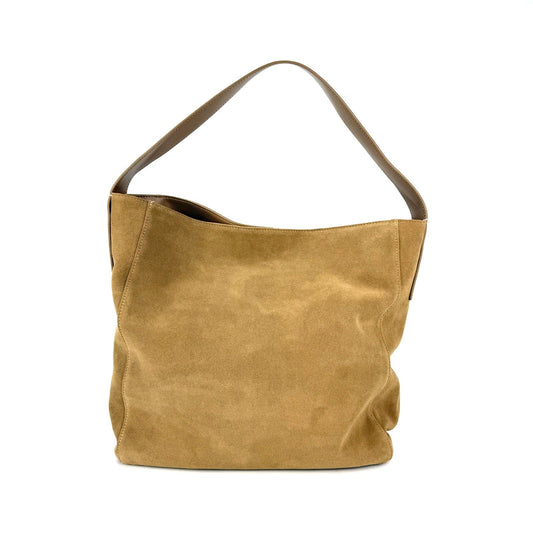 Anastasia Boutique Bags Camel drape bag medium Case Study