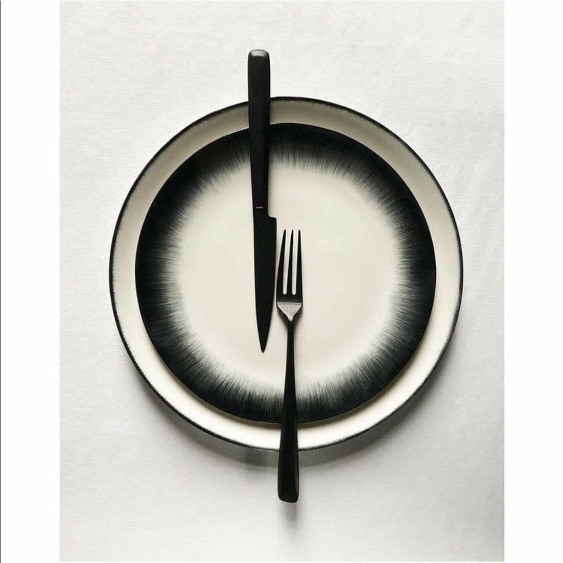 Cutlery Zoe Cutlery 24 Piece Anthracite Light Gray