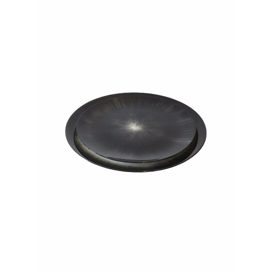 Home Ann Demeulemeester for Serax 24 cm plates (set of two) Dark Slate Gray
