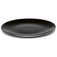 Plate Ann Demeulemeester for Serax 17.5 cm plates (set of two) Dark Slate Gray