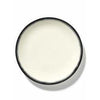 Plate Ann Demeulemeester for Serax 17 cm plates (set of two) Beige