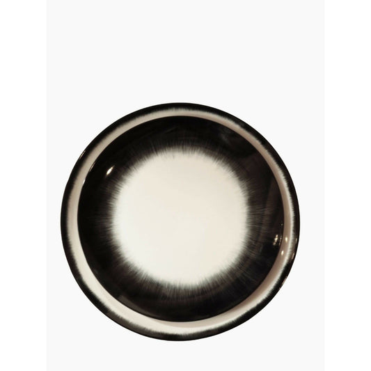Plate Ann Demeulemeester for Serax 24 cm plates (set of two) Black