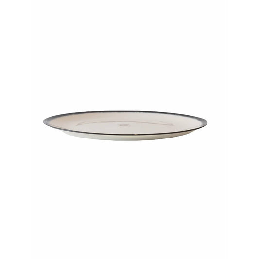 Plate Ann Demeulemeester for Serax 28 cm plates (set of two) Light Gray
