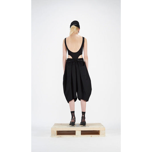 Bodysuit Barbara Bologna Simple Bodz Bodysuit Black High-Leg Bodysuit White Smoke