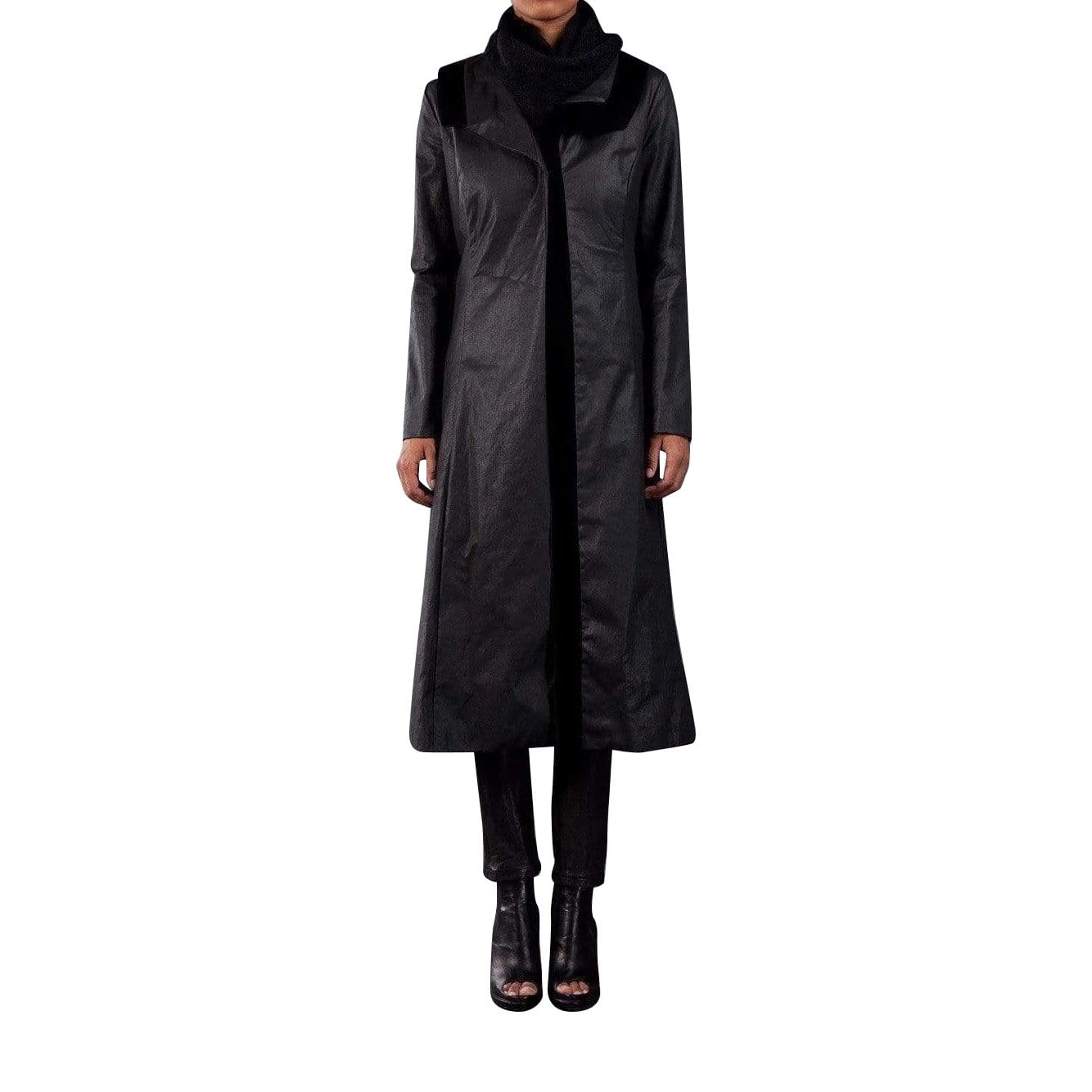 Coats & Jackets Barbara Bologna Long Coat Black