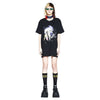Women's T-shirts Barbara Bologna Short Sleeve T-Shirt - Oversized Graphic Print Dark Slate Gray