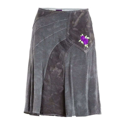 Case Study Skirts Medium / Stone Grey / Cotton Case Study Jean Skirt