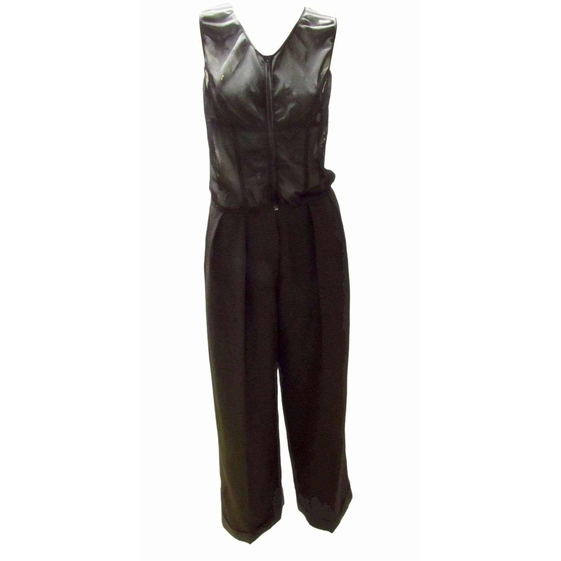 Jumpsuits & Rompers Chantal Thomass Zippered Black Jumpsuit Black