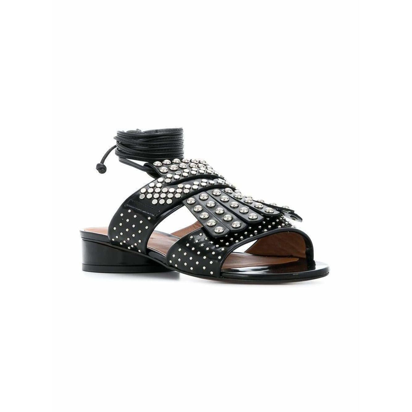 Shoes Clergerie Figlouc Leather Sandals Dark Slate Gray