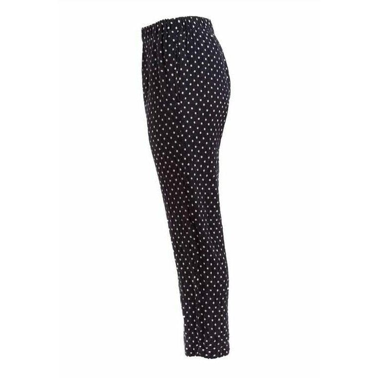 Comme des Garçons Black and White Polkadot Pants - Anastasia Boutique