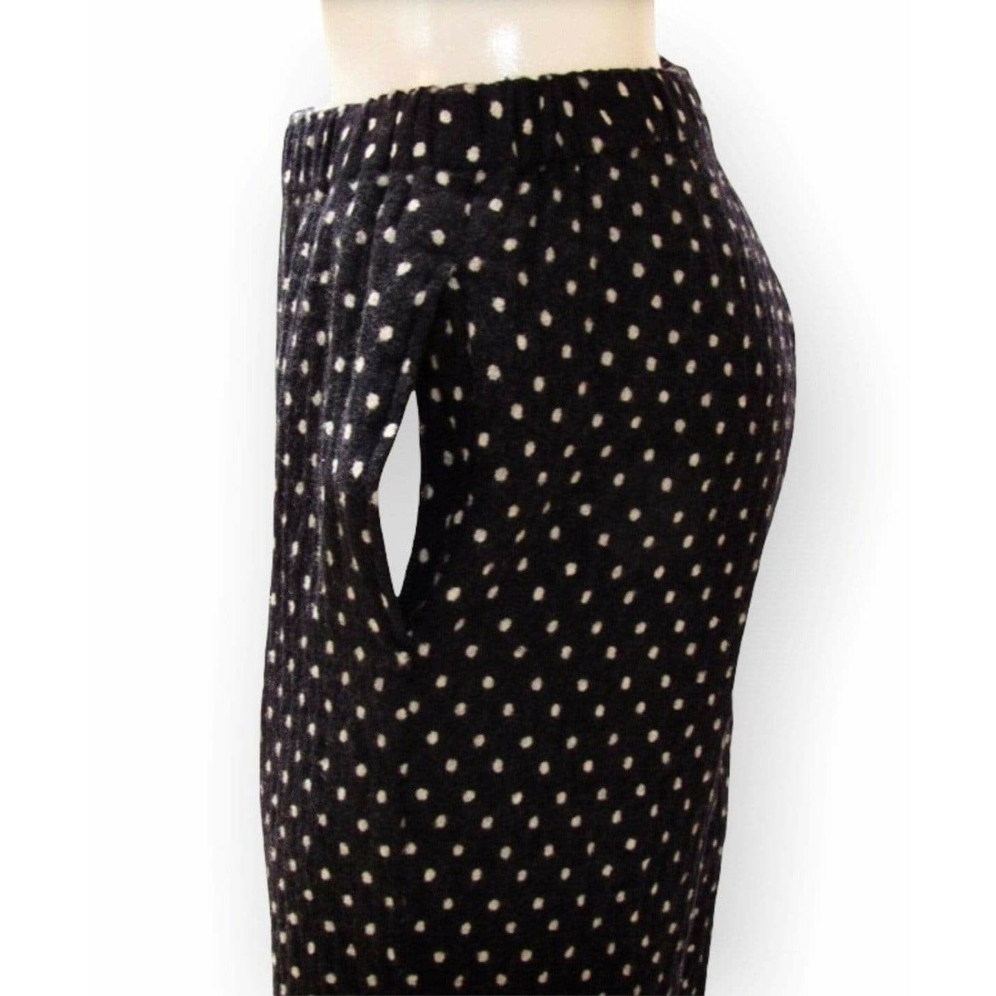 Comme des Garçons Black and White Polkadot Pants - Anastasia Boutique