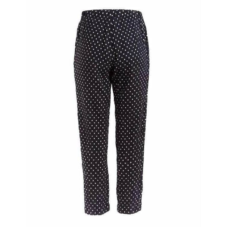 Comme des Garçons Black and White Polkadot Pants - Anastasia Boutique