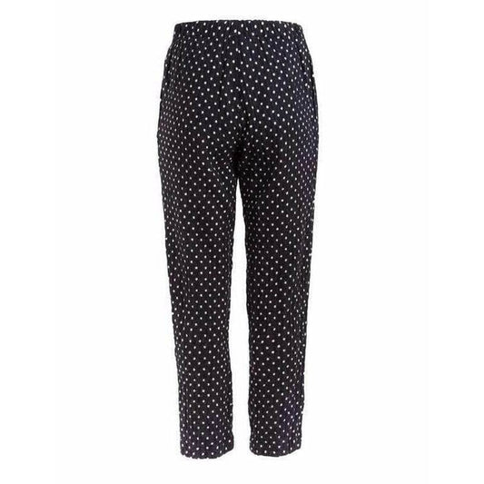 Pants Comme des Garçons Black and White Polkadot Pants Dark Slate Gray