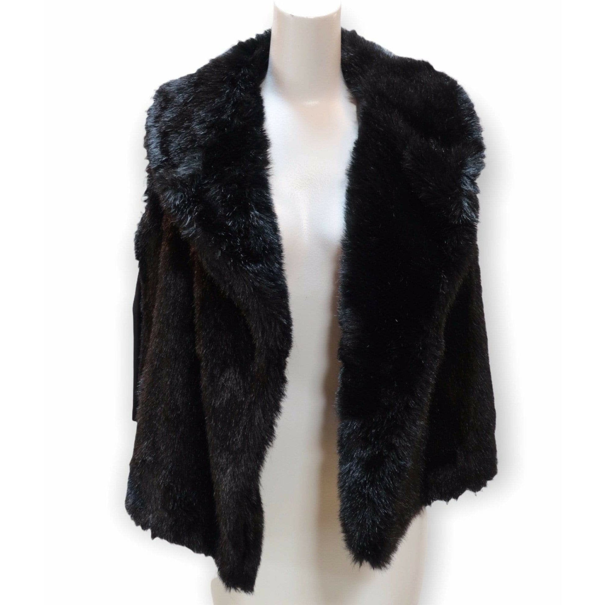 Coats & Jackets Comme des Garçons 20th Century Faux Fur Vest Black