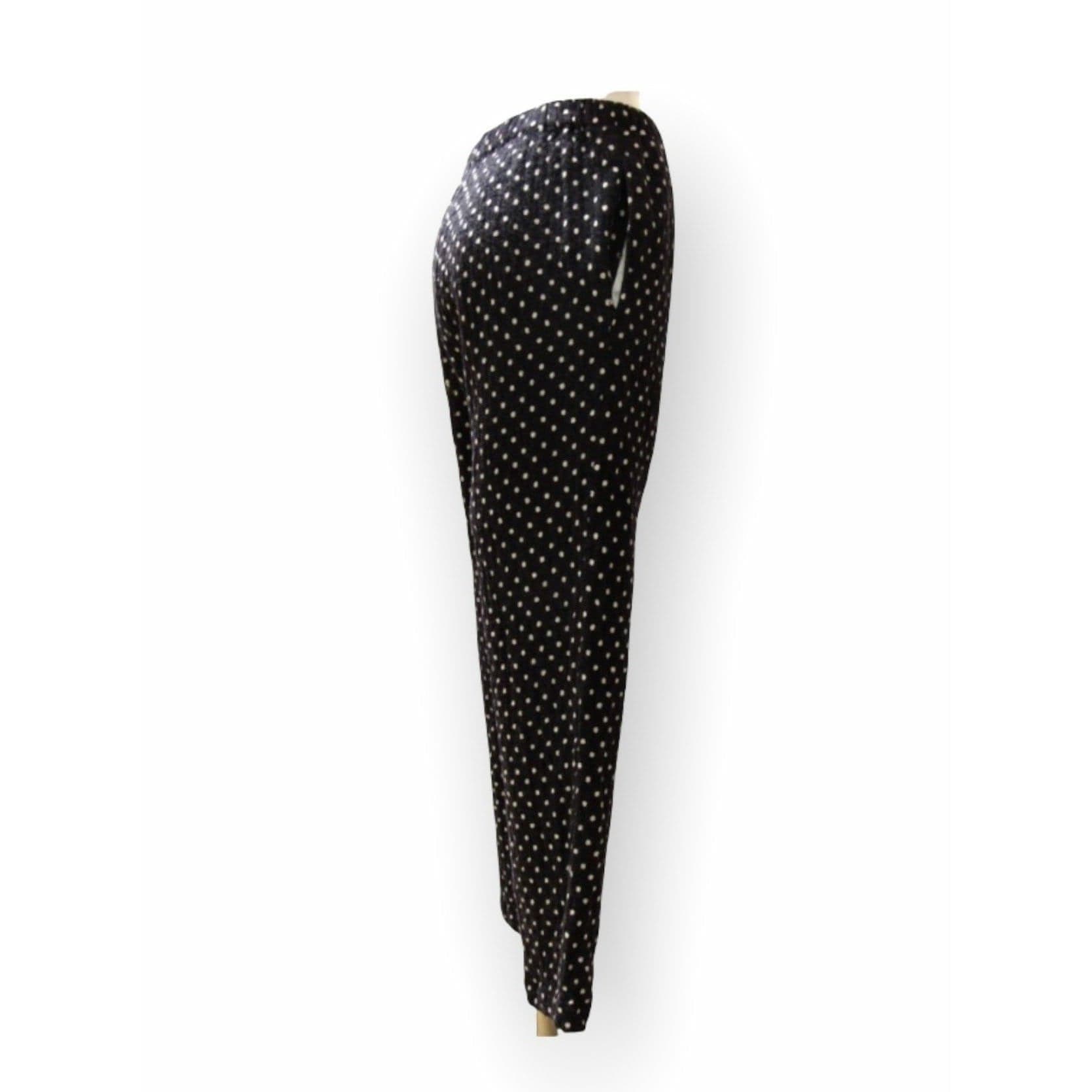 Comme des Garçons Pants Medium / Black and white / Wool Comme des Garçons Black and White Polkadot Pants