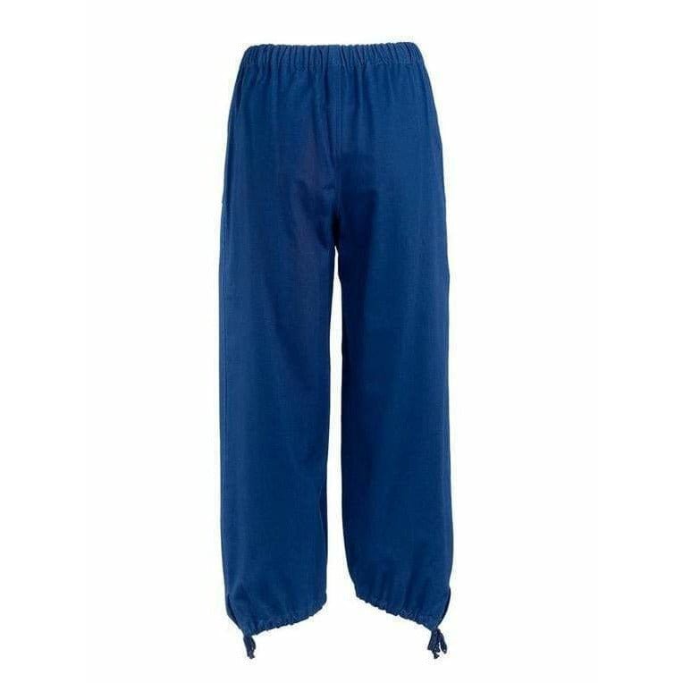 Pants Comme Des Garçons Blue Cotton Drawstring Pants Midnight Blue