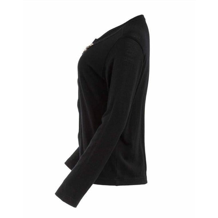 Shirts & Tops Comme des Garçons Black Wool Cardigan Black