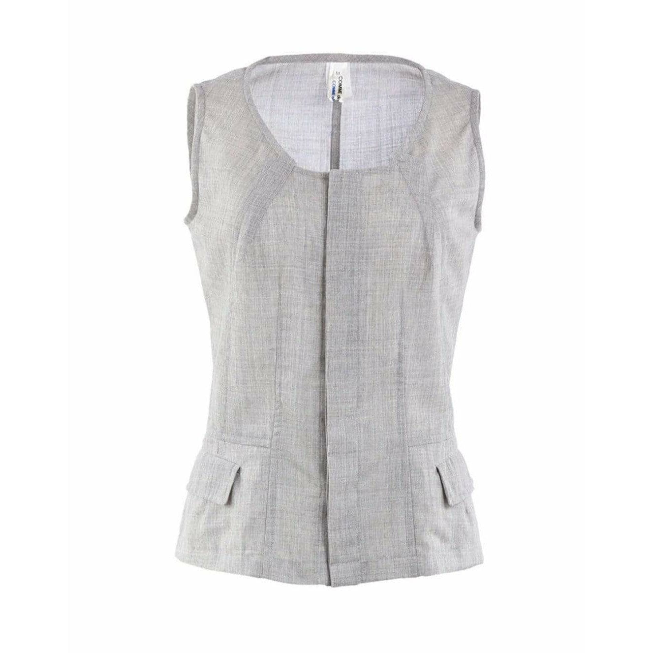 Shirts & Tops Comme Des Garçons Minimalist Darted Vest Gray