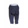 Womens Pants Comme des Garçons Cropped Pant - Navy Drop Crotch Dark Slate Gray