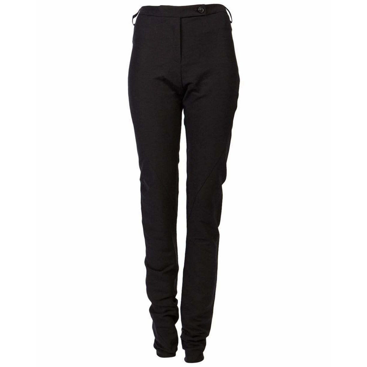 Womens Pants Skinny Trousers Black