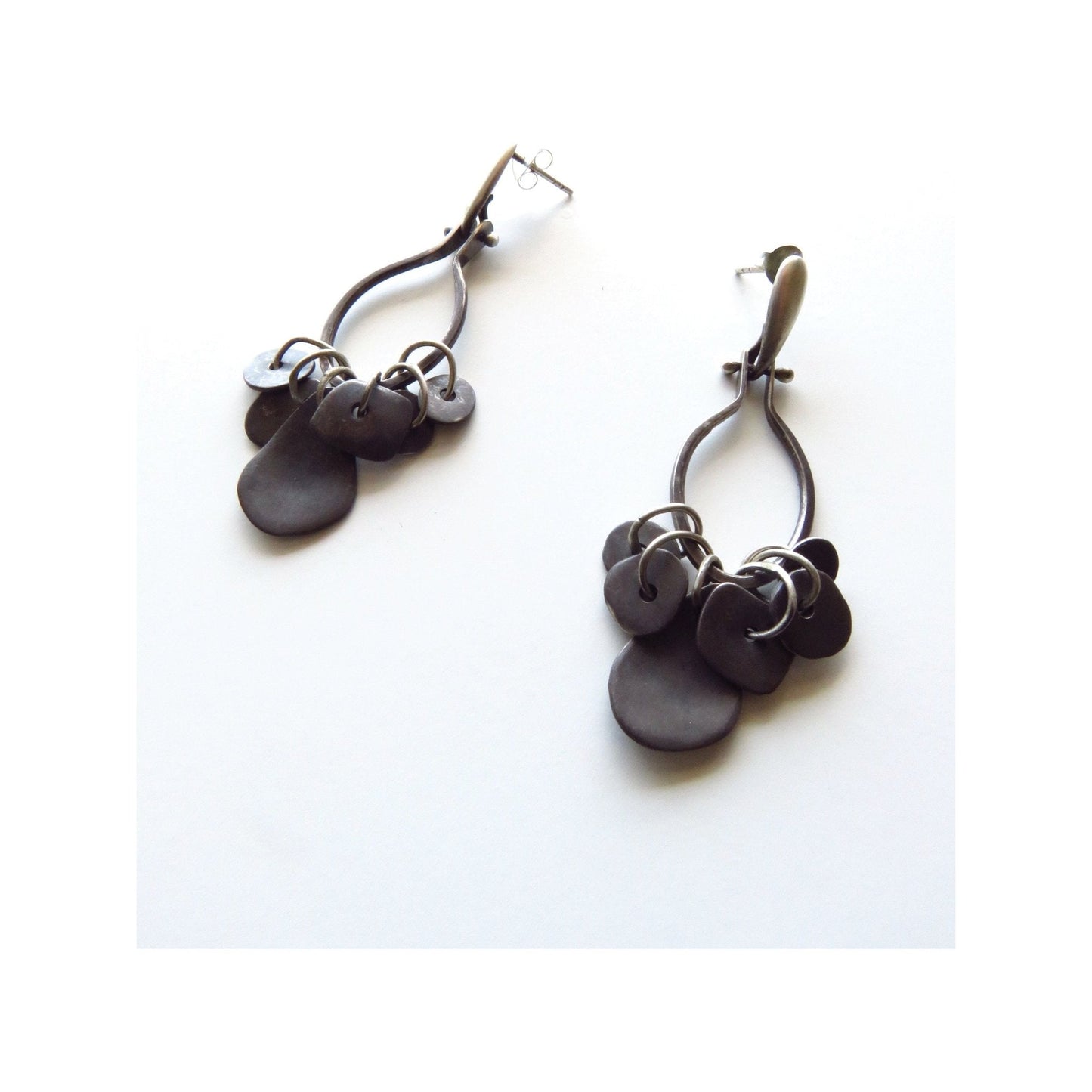 Earrings Budding Friendship Earring White Smoke