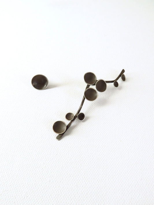 Earrings Round Trip Earrings White Smoke