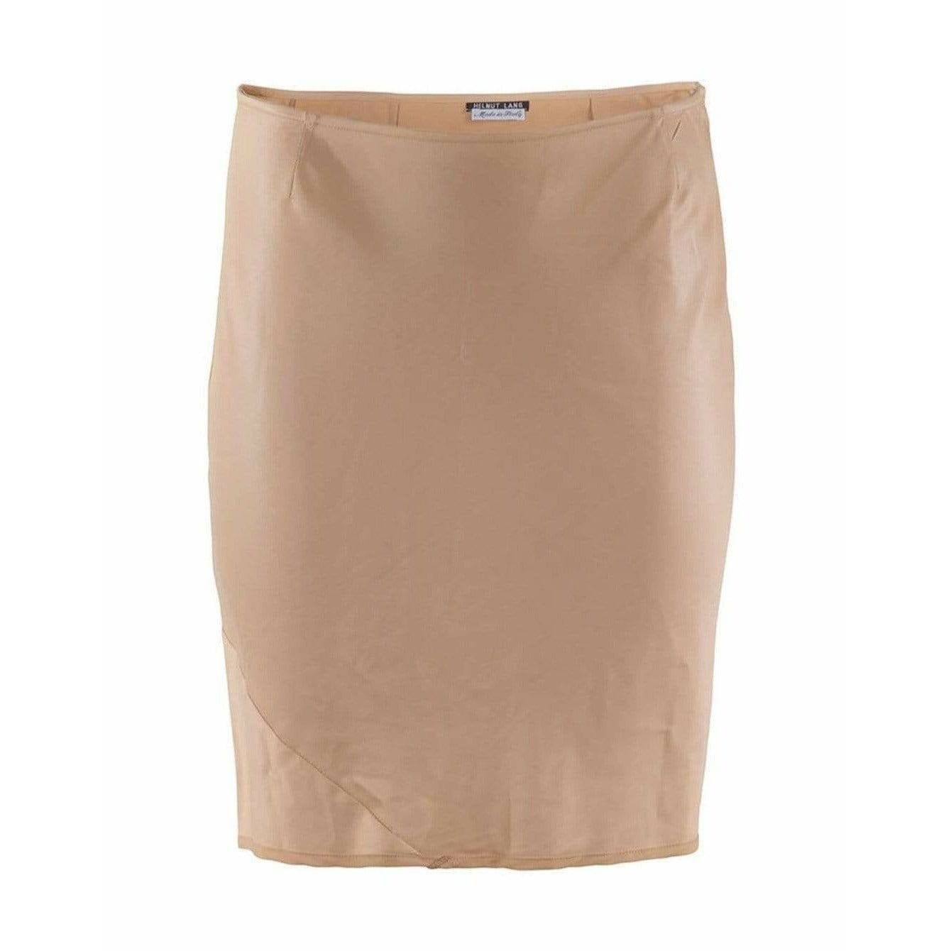 Skirts Helmut Lang Fitted Short Pencil Skirt Rosy Brown