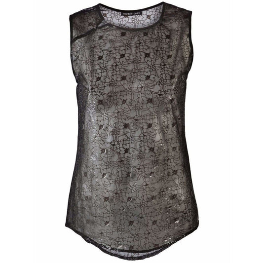 Womens Tops HELMUT LANG Floral Tank Dim Gray