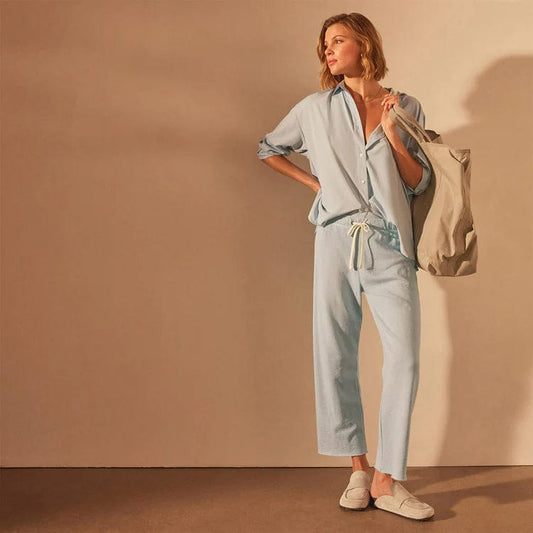 Pants James Perse French Terry Cutoff Sweatpant Sienna