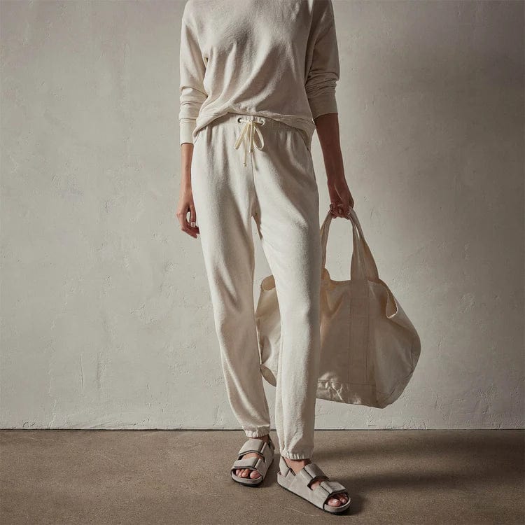 James Perse French Terry Sweat Pant - Supima Cotton Classic Fit by