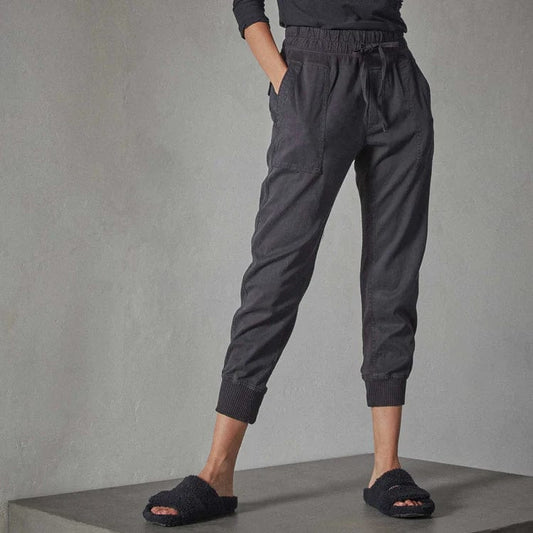 James Perse Mixed Media Pant Light Slate Gray