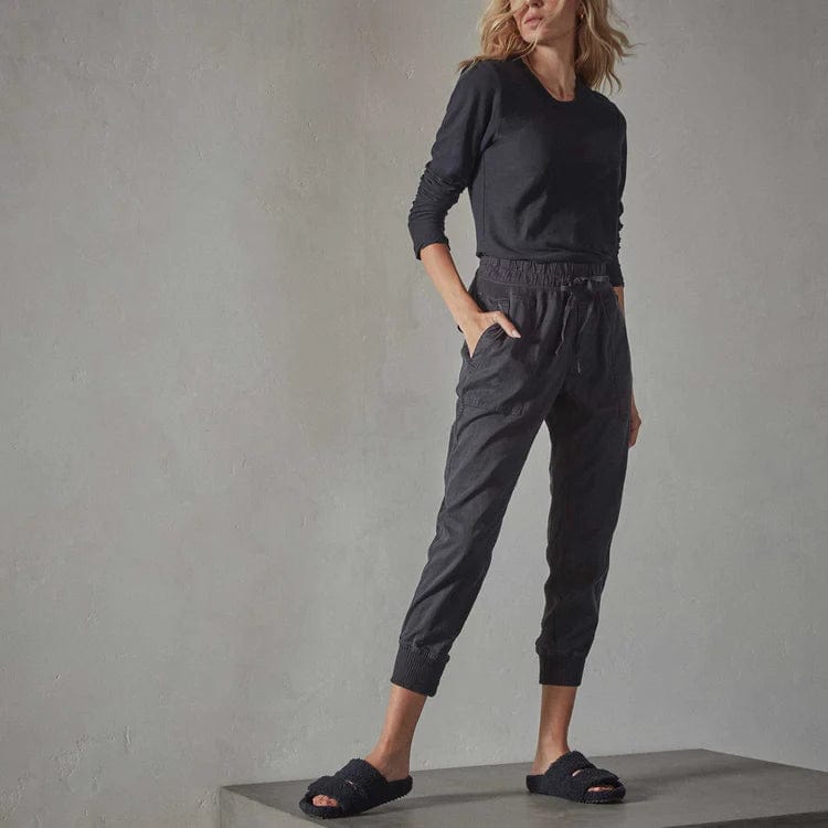 James Perse・MIXED MEDIA PANT JAMES PERSE WOMENS MIXED MEDIA PANT - 4 COLORS