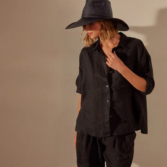 Shirts & Tops James Perse Oversized Shirt Dim Gray