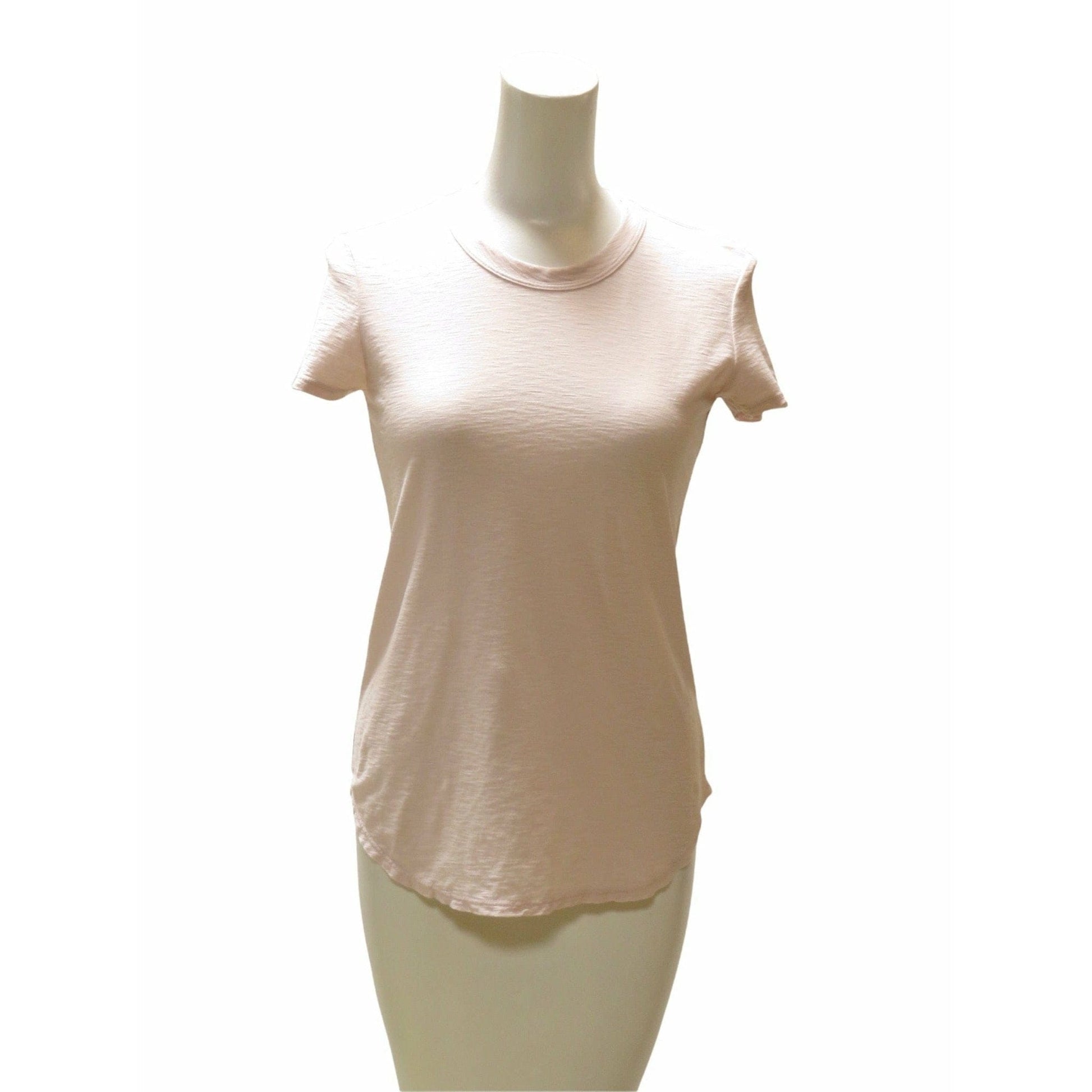 Shirts & Tops James Perse Sheer Slub Crew Neck Tee Rosy Brown