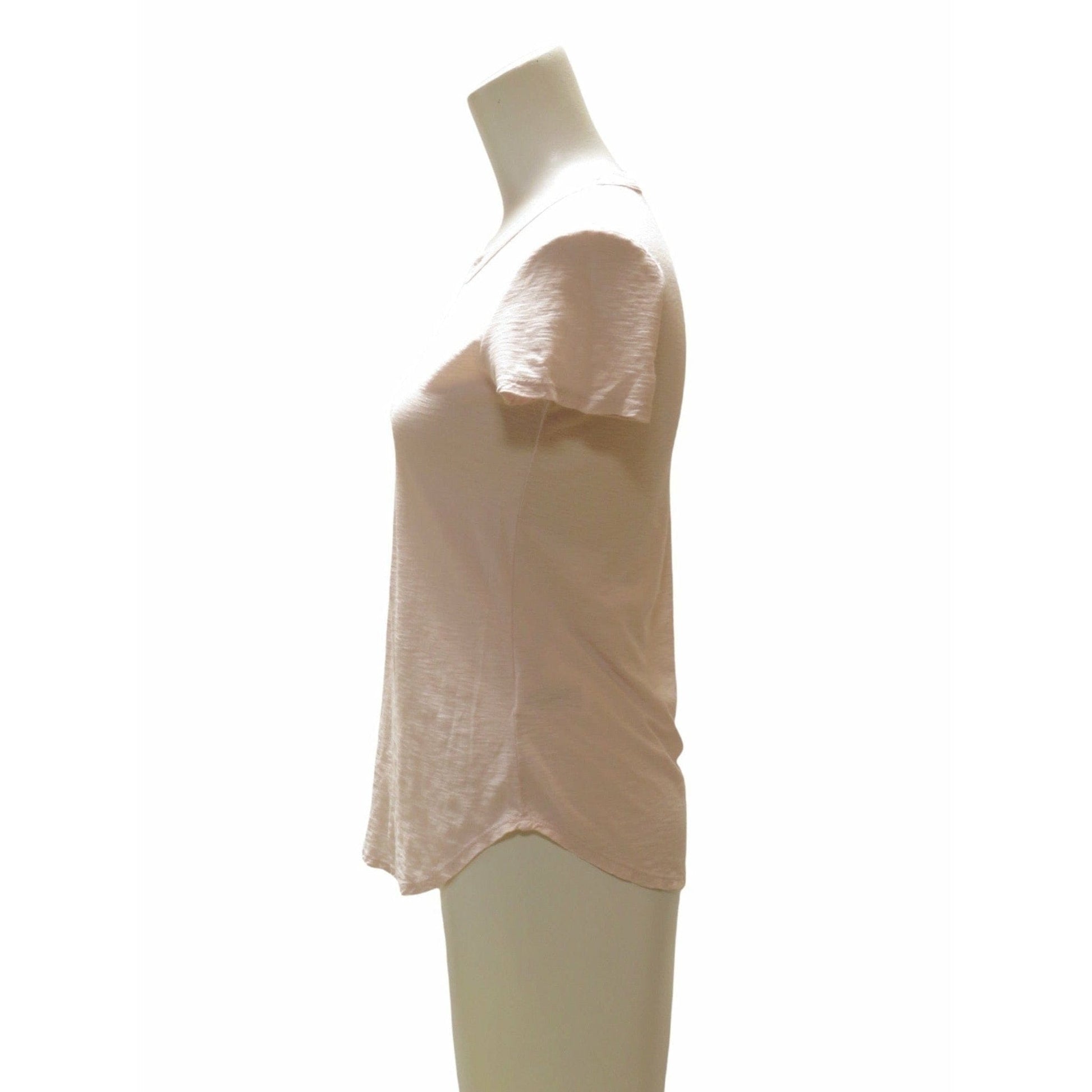 Shirts & Tops James Perse Sheer Slub Crew Neck Tee Rosy Brown