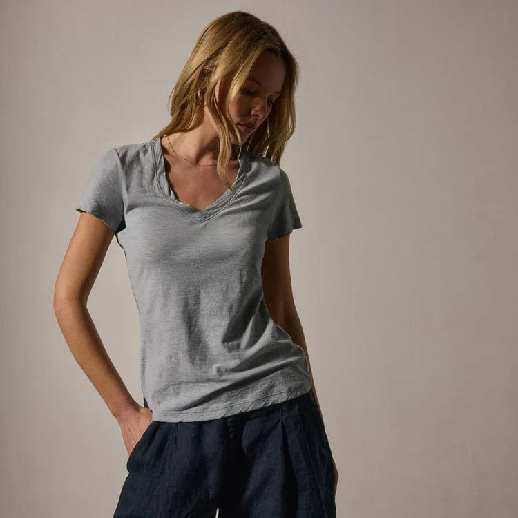James Perse Women Tops James Perse Casual V Neck Tee