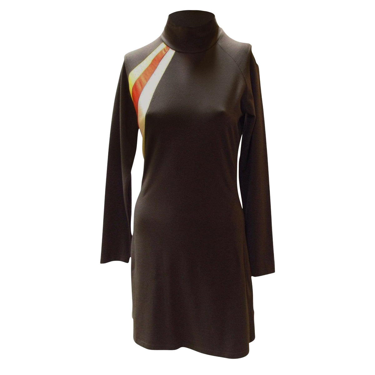 jean paul gaultier long sleeve dress Jean Paul Gaultier Hooded long-sleeves Mini Dress | Green