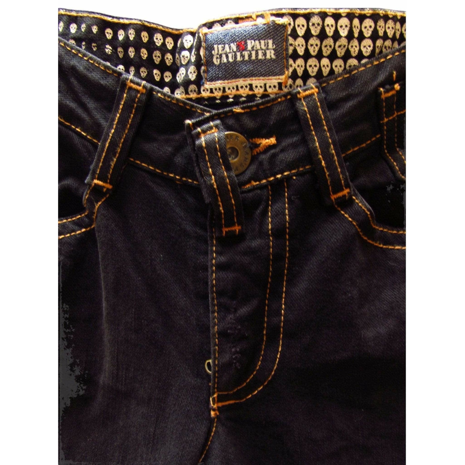 Jean Paul Gaultier Denim Pants Black