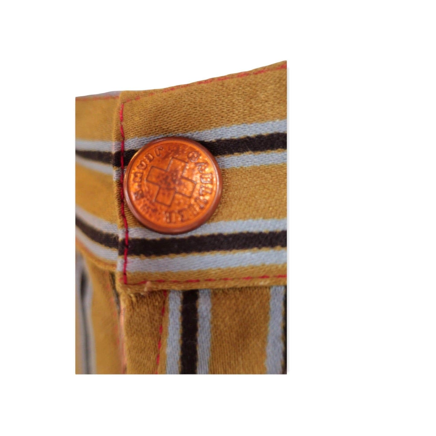 Pants Jean Paul Gaultier Striped Jeans White Smoke