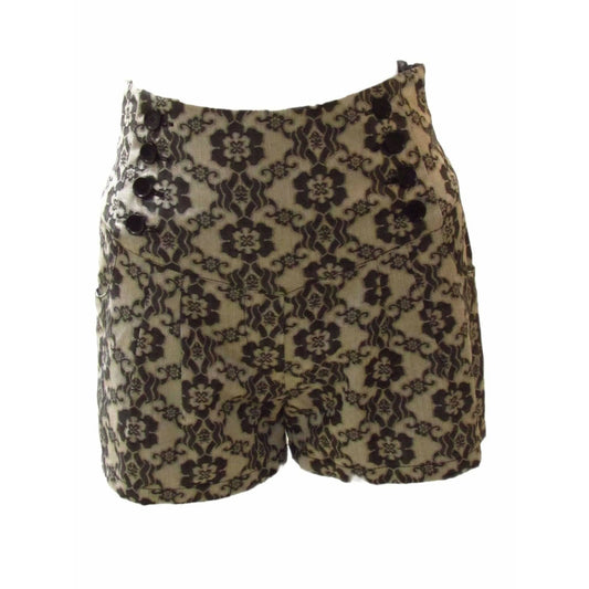 Shorts Jean Paul Gaultier Lace Pattern Sailor Short Dark Olive Green