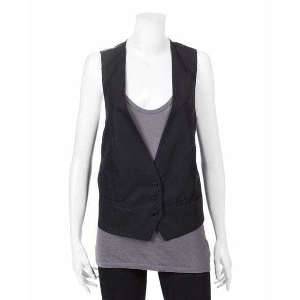 Womens Jackets + Coats Kris Van Assche Waistcoat With Back Knot Lavender