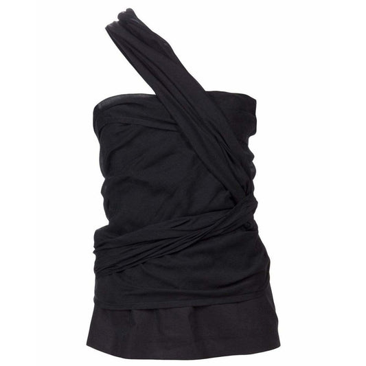 Womens Tops Kris Van Assche Bustier Top Black