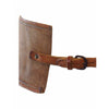 Belts Maison Martin Margiela Brown Cuir de Vache Belt - Cowhide Brown Rugged Dim Gray