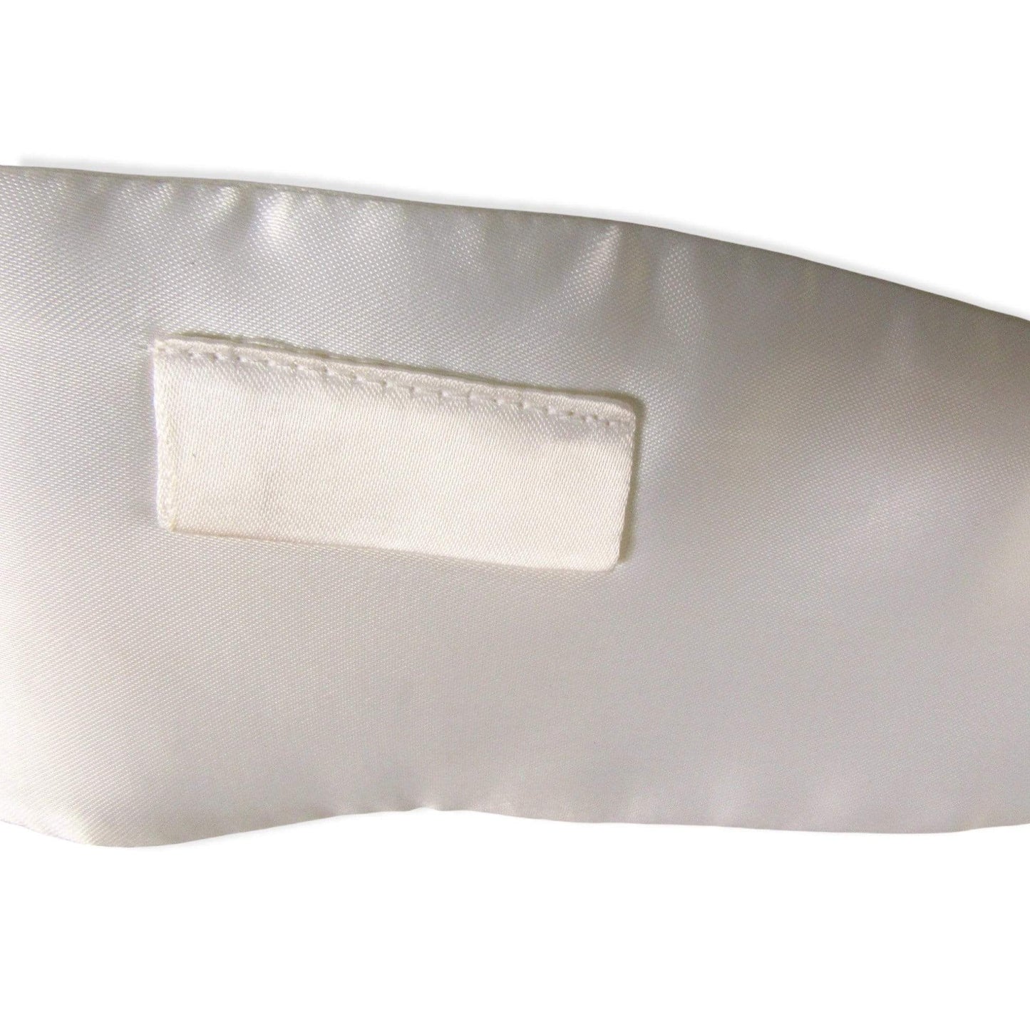 Maison Martin Margiela Belts Maison Martin Margiela Vintage White Satin Cummerbund