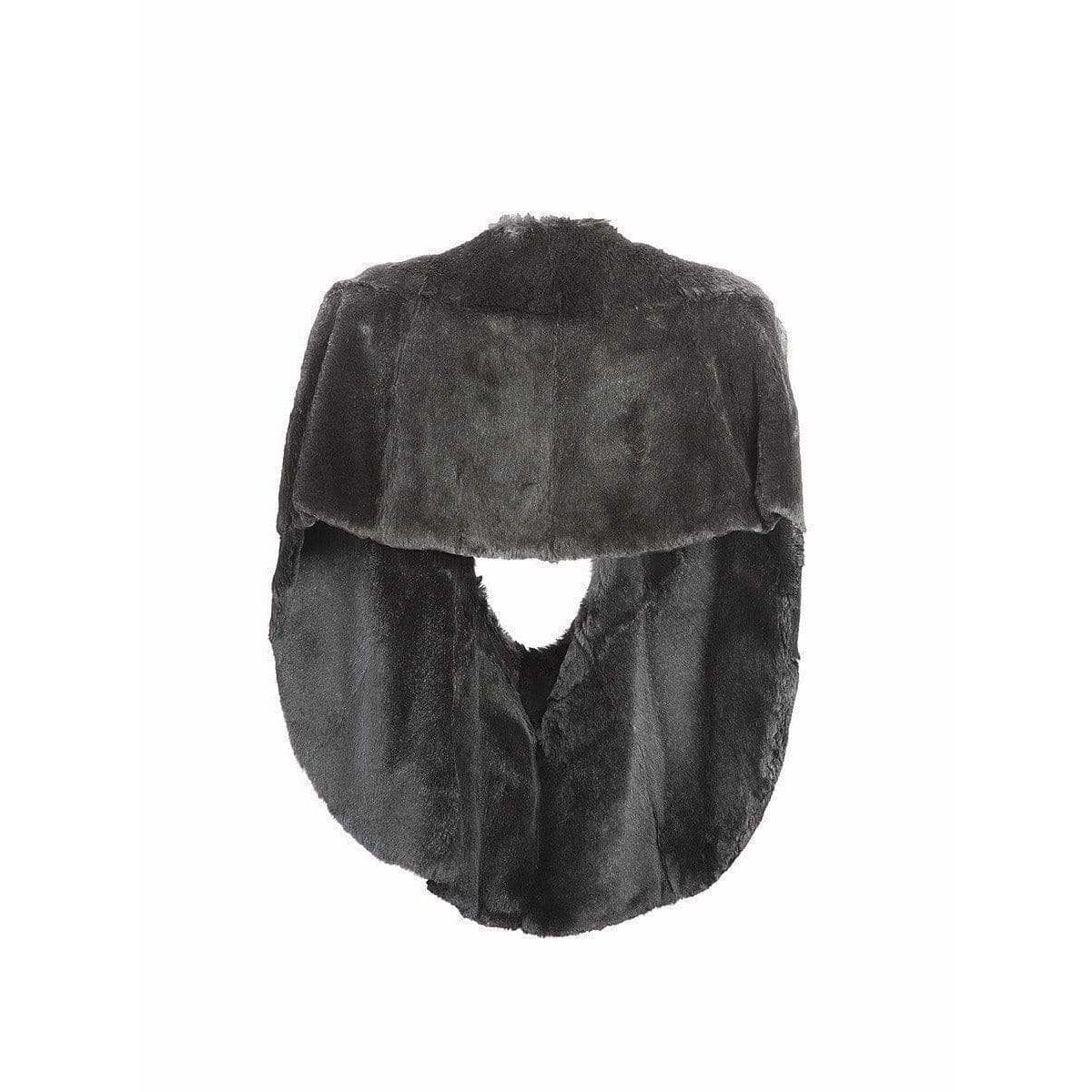 Coats & Jackets Maison Martin Margiela Vintage Fur Poncho Dark Slate Gray