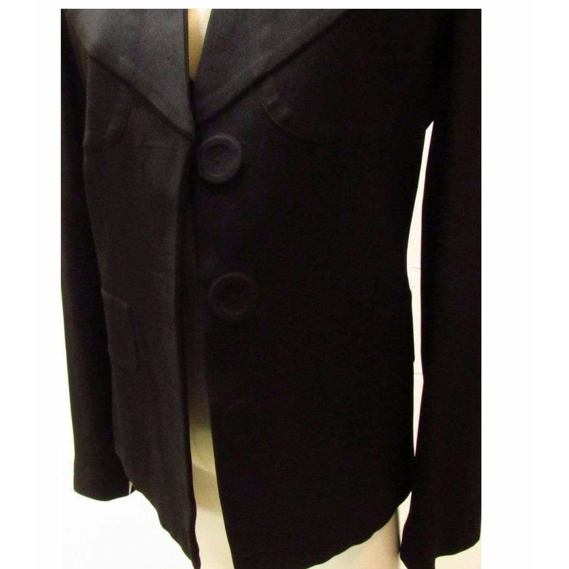 Coats & Jackets Maison Martin Margiela Covered Button Blazer Black