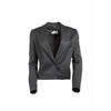 Coats & Jackets Maison Martin Margiela Short Belted Jacket - Garbardine One-Button Belted Dark Slate Gray